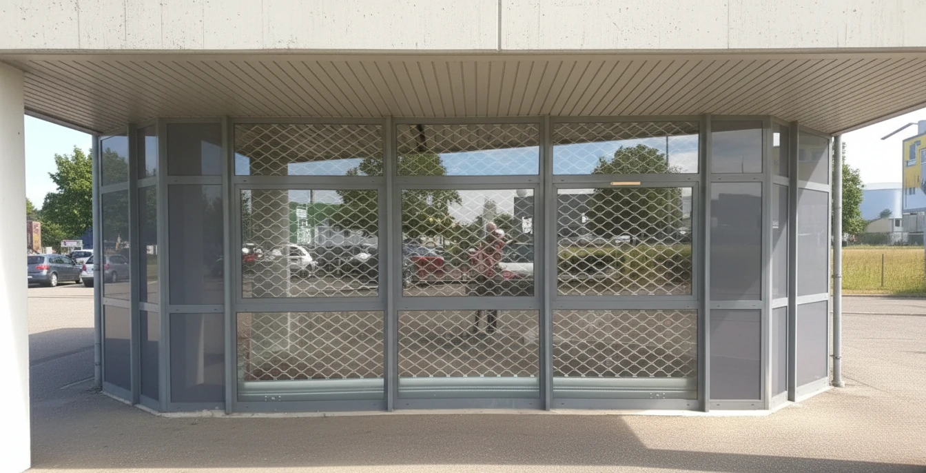 Grille à enroulement